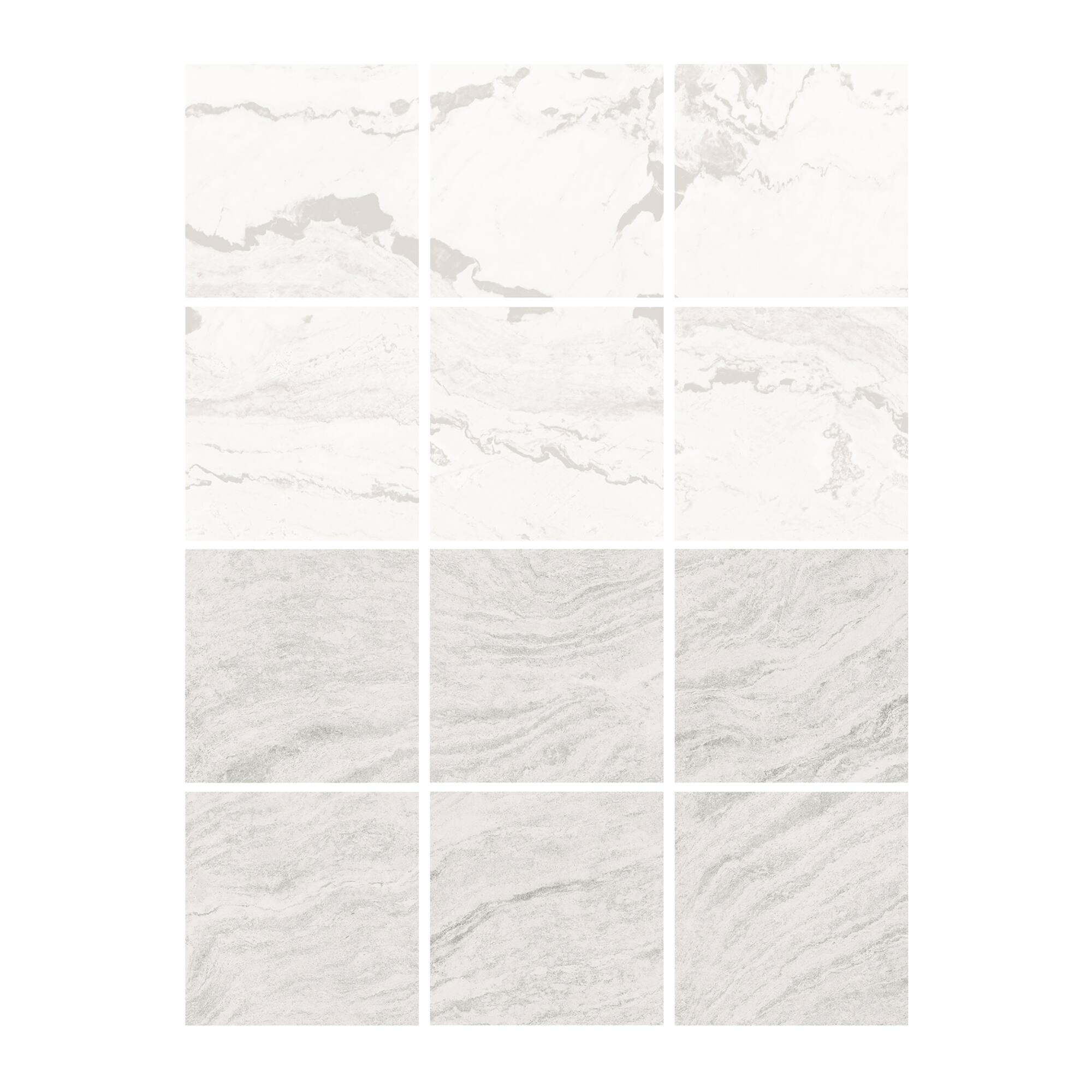 FloorPops Checkered Peel & Stick Floor Tiles